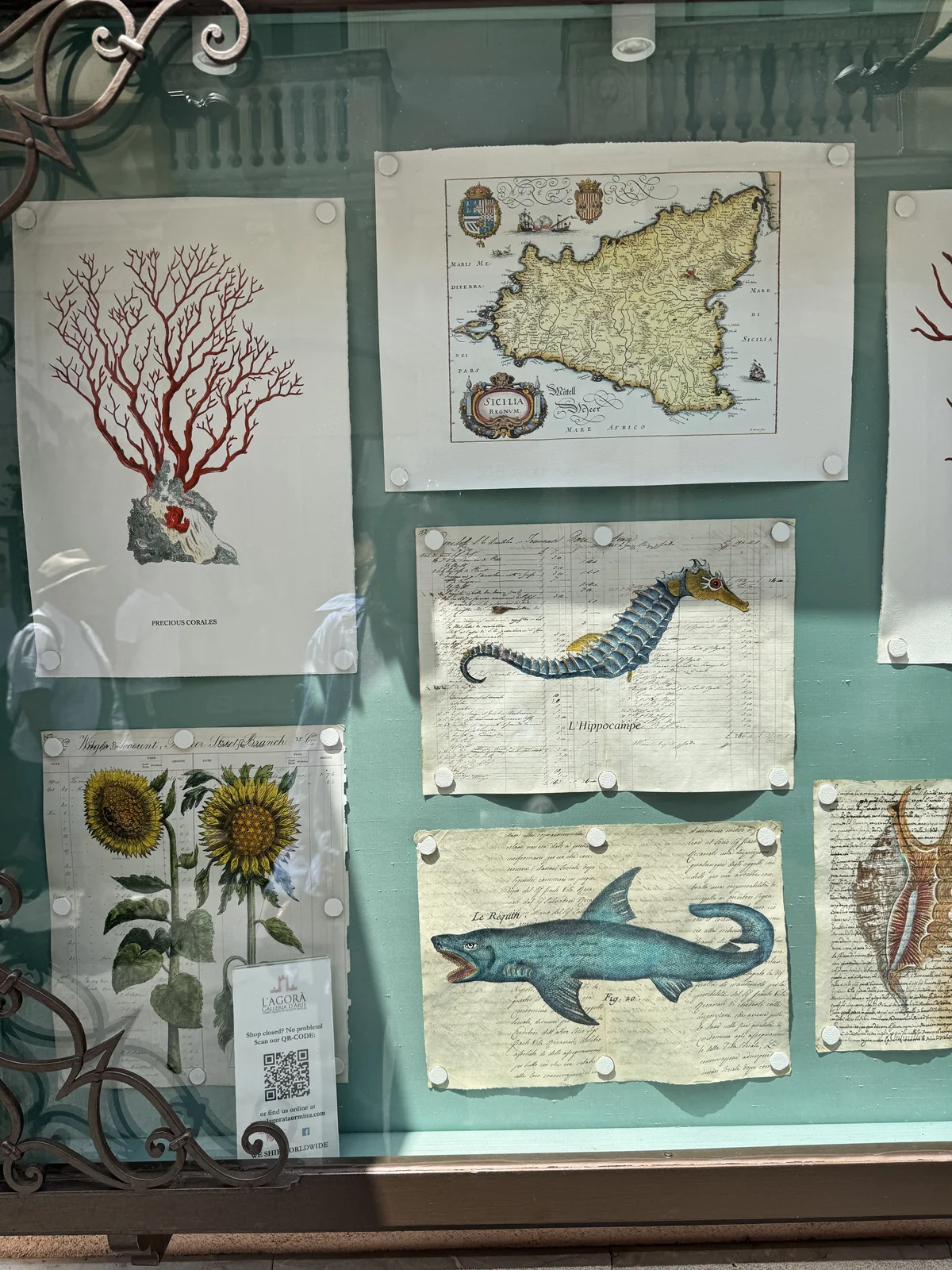 Marine tile panels